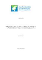 prikaz prve stranice dokumenta Razvoj sustava za praćenje divljih životinja primjenom Rasberry PI mikroračunala